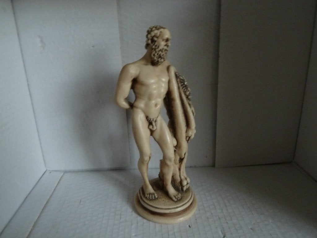 Daniël en de Leeuw beeld, Verzamelen, Beelden en Beeldjes, Ophalen of Verzenden, Zo goed als nieuw, Mens