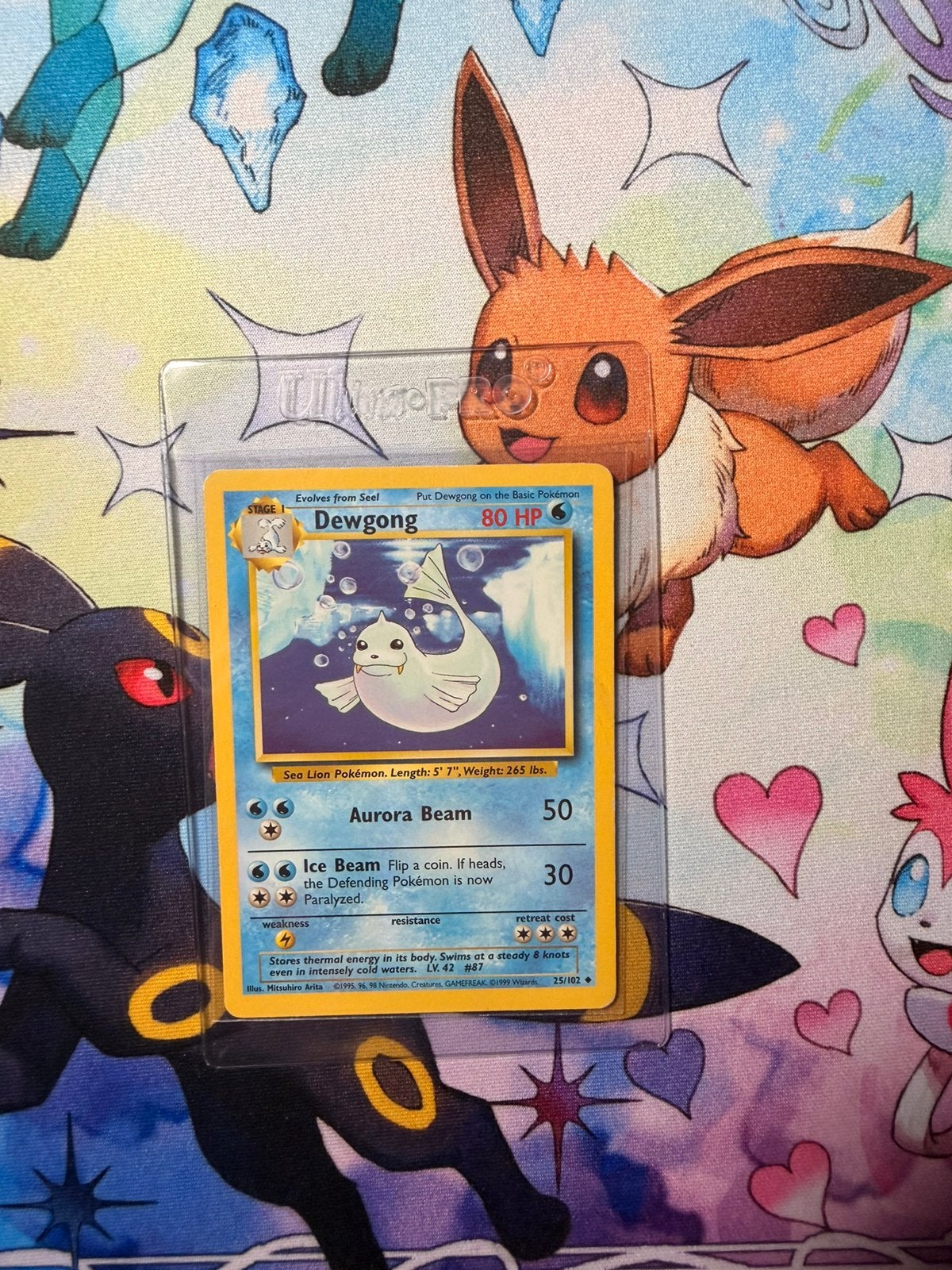 Dewgong - Vintage, Hobby en Vrije tijd, Verzamelkaartspellen | Pokémon, Ophalen of Verzenden, Zo goed als nieuw, Meerdere kaarten