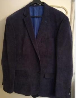 als nieuw BARTLETT Colbert blazer Blauw Ribcorduroy 56 XL, Bartlett, Maat 56/58 (XL), Zo goed als nieuw, Verzenden