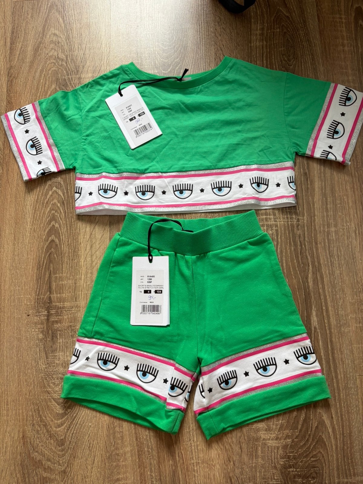 Chiara ferragni 2 delige set maat 104 nieuw, Ophalen of Verzenden, Zo goed als nieuw, Meisje