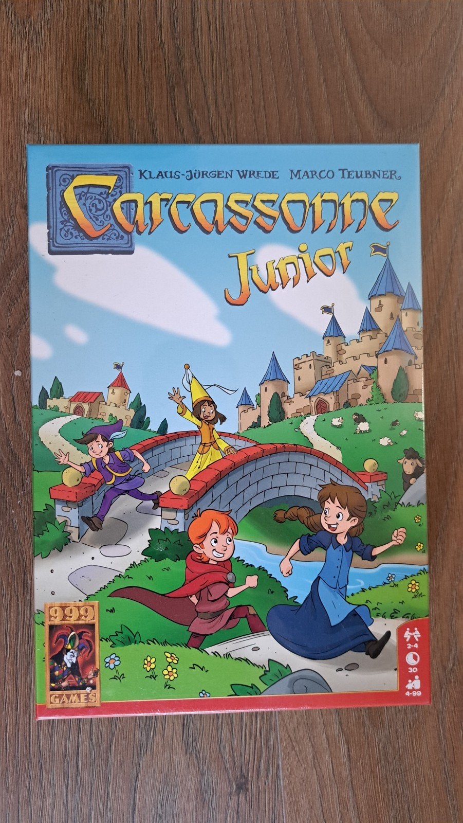Carcassonne Junior Bordspel - nieuw in folie, Een of twee spelers, Ophalen of Verzenden, Zo goed als nieuw, 999 Games