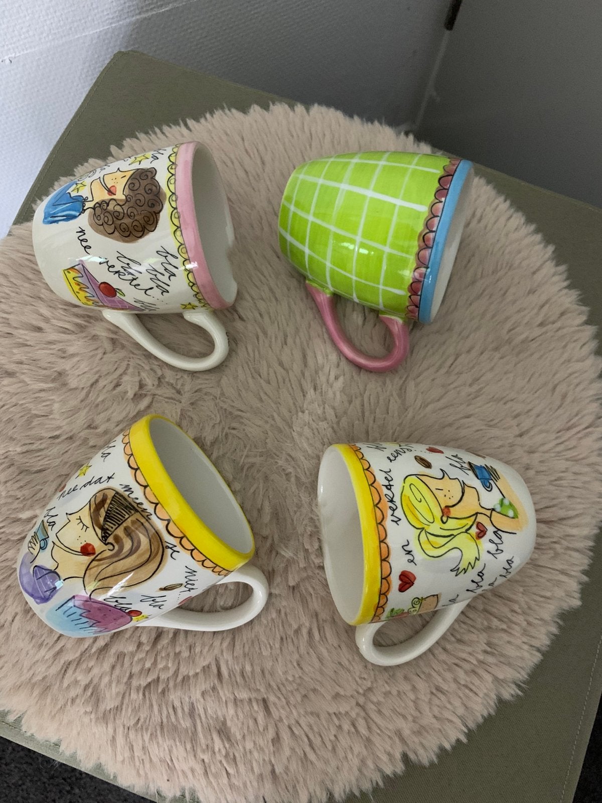 Blond amsterdam  kopjes 4 stuks…. per stuk 4 euro !!, Huis en Inrichting, Keuken | Servies, Ophalen, Blond Amsterdam, Zo goed als nieuw