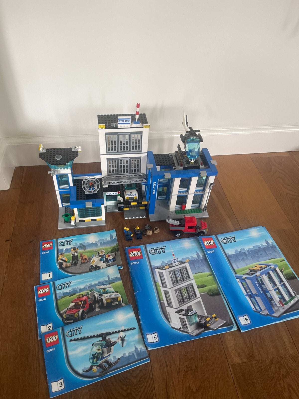 Lego City Politiebureau 60047 met instructies, Lego, Ophalen of Verzenden, Complete set, Inclusief instructies