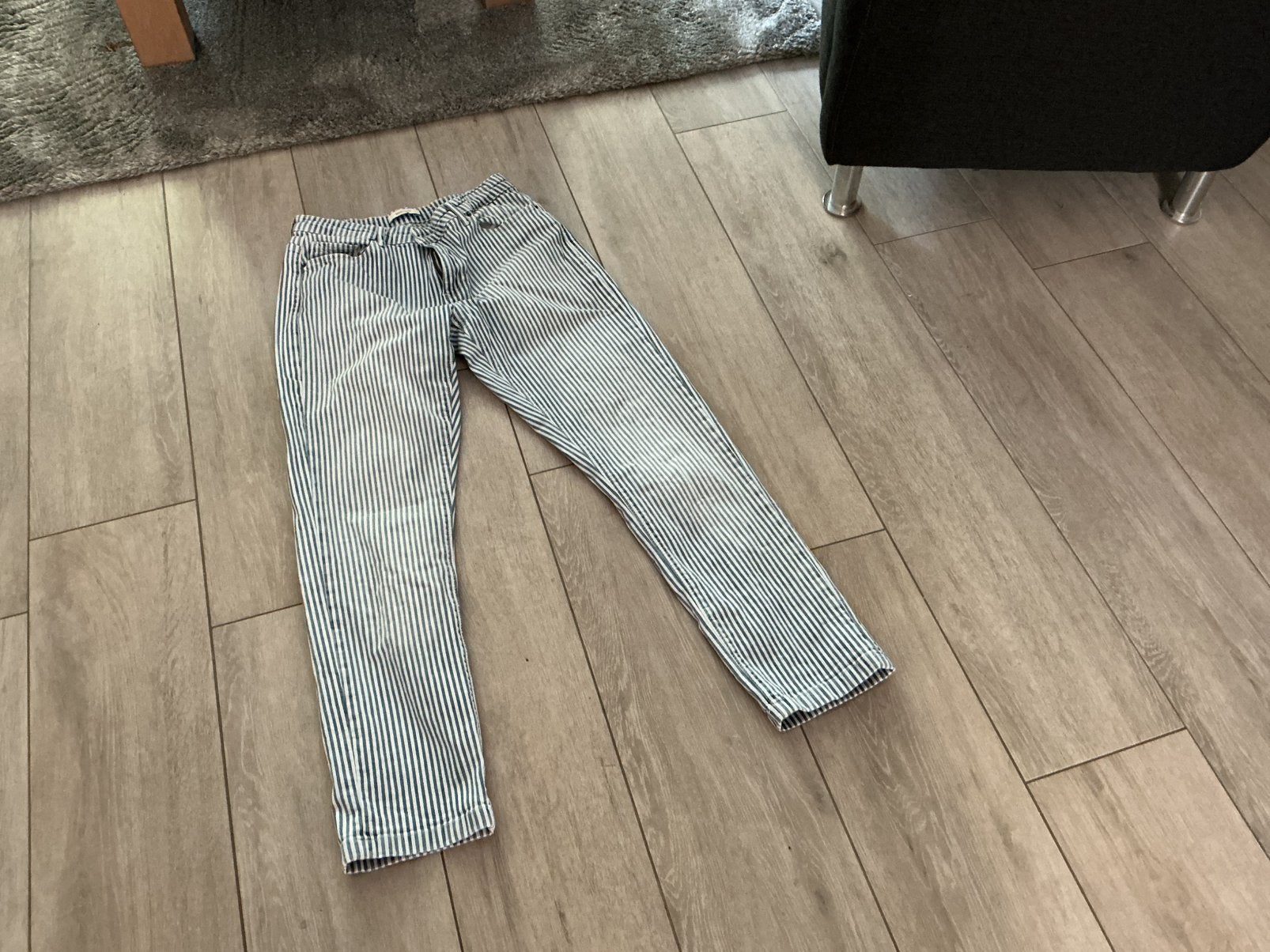 Spijkerbroek matrozenlook, Ophalen of Verzenden, Gedragen, Overige kleuren, Overige jeansmaten