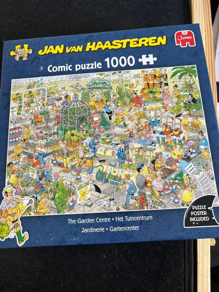 Jan van Haasteren puzzel 1000 stukjes, Ophalen, 500 t/m 1500 stukjes, Zo goed als nieuw