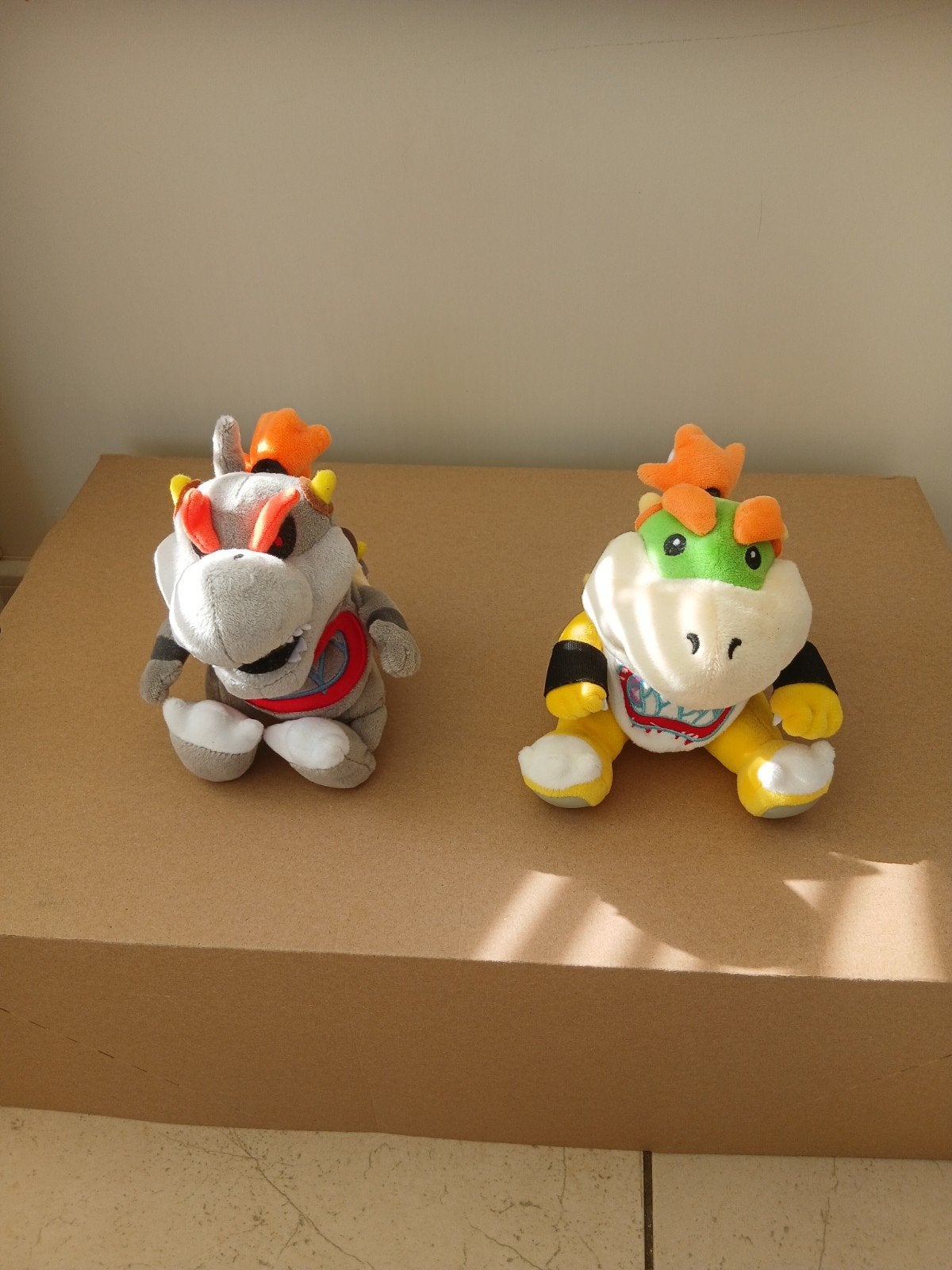 mario knuffels bowser junior, Kinderen en Baby's, Speelgoed | Knuffels en Pluche, Ophalen of Verzenden, Zo goed als nieuw
