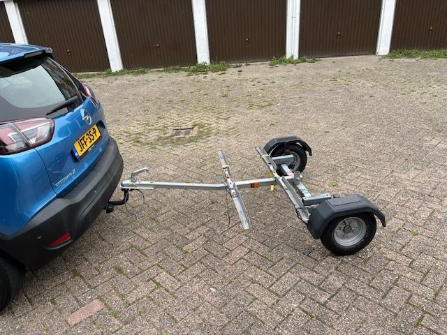 fietsaanhanger, Fietsen en Brommers, Fietsaccessoires | Aanhangers en Karren, Ophalen, 80 kg of meer, Overige typen, Zo goed als nieuw