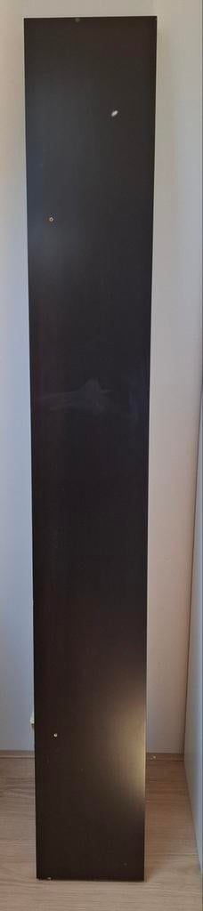 Lack plank 190 cm bruin zwart, Ophalen, Minder dan 50 cm, Zo goed als nieuw, 150 tot 200 cm