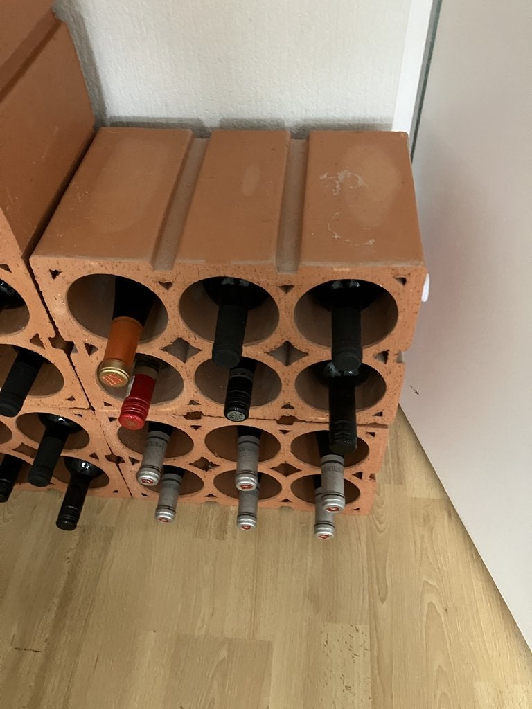wijnopslag voor 6 flessen, Ophalen, Overige materialen, Gebruikt, 5 tot 15 flessen