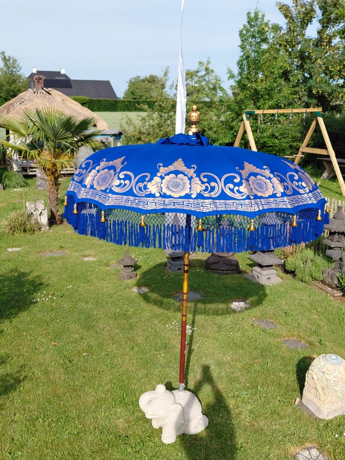 Ibiza parasol - Bali parasol, Www.ibizasfeer.nl, Nieuw, Info@ibizasfeer.nl, Ophalen of Verzenden