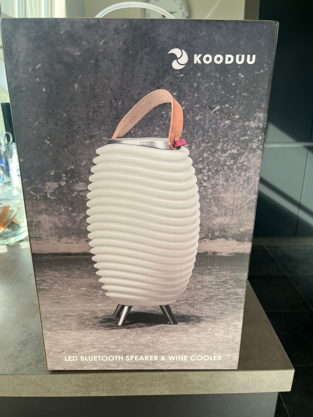 Kooduu synergy 35S led Bluetooth speaker & wijnkoeler. Nieuw, Ophalen of Verzenden, Nieuw