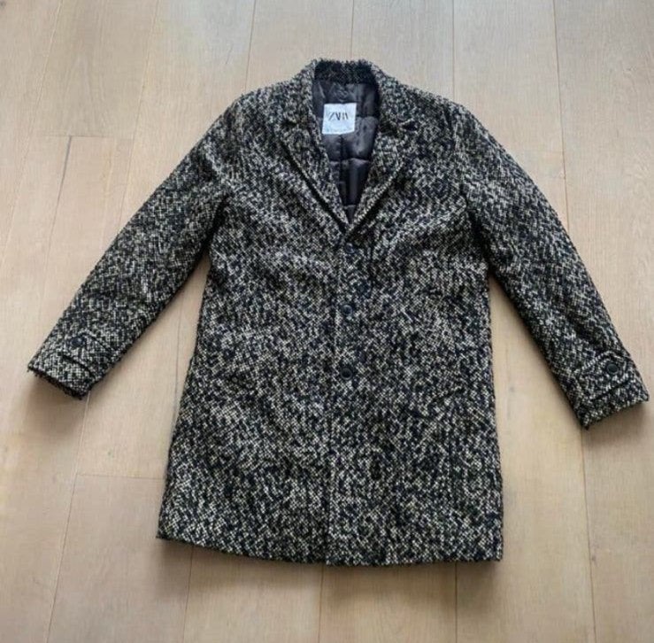 Zara jas M wol nieuwstaat, Kleding | Dames, Ophalen of Verzenden, Zo goed als nieuw, Maat 38/40 (M), Zwart