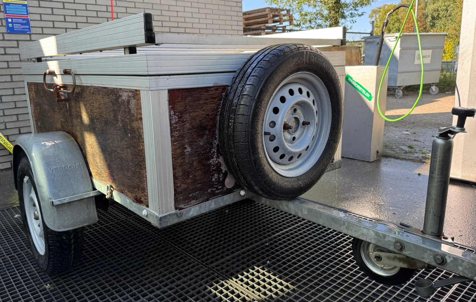 Verdonk bagagewagen 150x100x52cm, Ophalen, Gebruikt