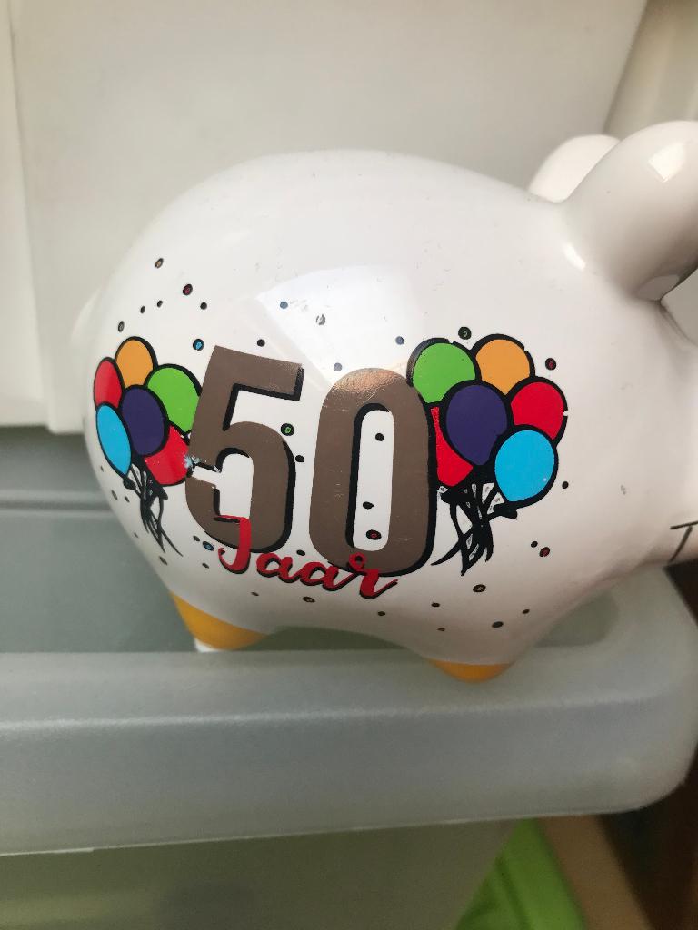 Spaarpot 50 jaar, Ophalen of Verzenden