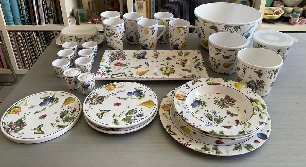 Mepal Janneke Brinkman Fruits & Flowers kampeerservies, Caravans en Kamperen, Kampeeraccessoires, Ophalen, Zo goed als nieuw