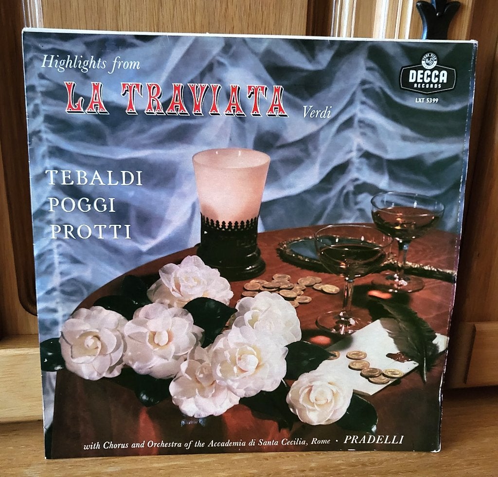 Highlights From La Traviata - Tebaldi/ Poggi/ Protti, Cd's en Dvd's, Vinyl | Klassiek, LP, Gebruikt, Verdi, Opera of Operette