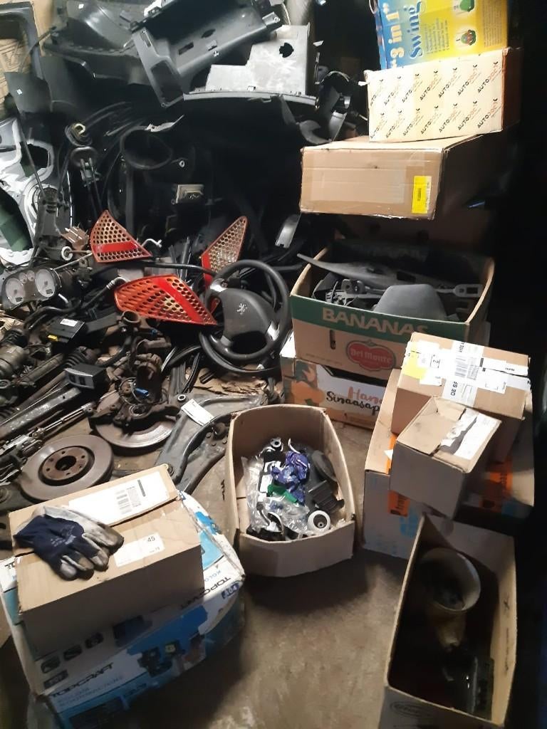 berg peugeot 307 cc ond. + achterklep, Auto-onderdelen, Ophalen of Verzenden, Gebruikt, Peugeot, Achterklep