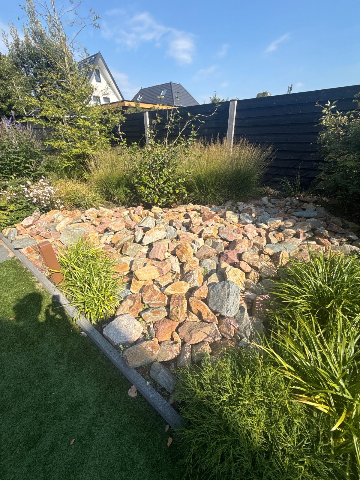 Decoratieve rotsen/keien voor tuin of waterpartij, Tuin en Terras, Ophalen, Overige materialen, Gebruikt, Kei