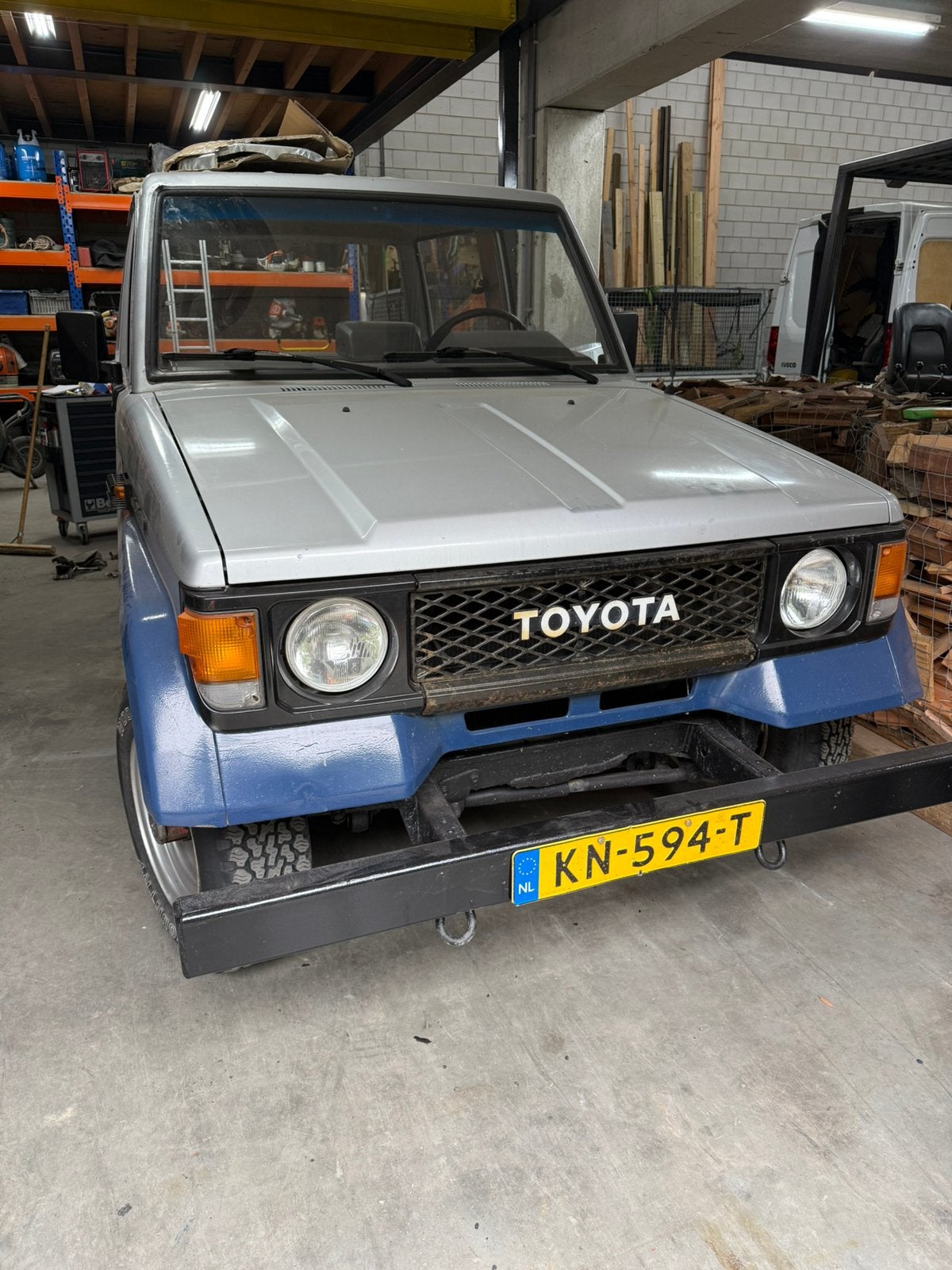 Toyota Land Cruiser LJ70 1985 22R, Auto's, 1610 kg, Overige modellen, 4 cilinders, Origineel Nederlands