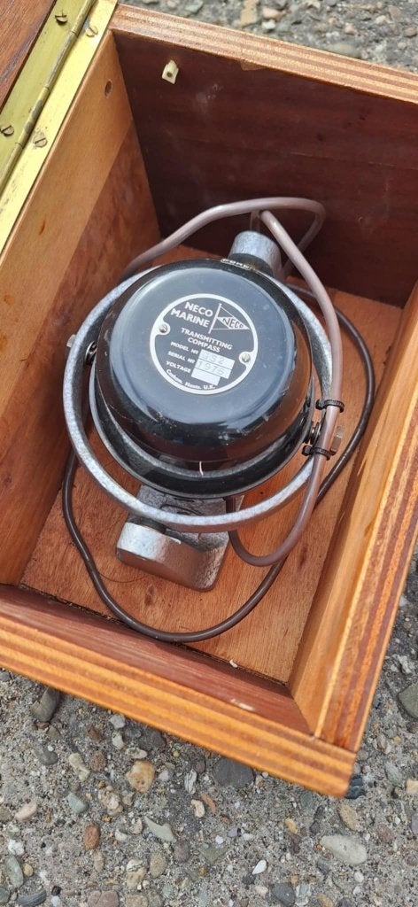 Neco Marine Transmitting Compass GS2 - Scheepvaart Kompas, Gebruikt, Gebruiksvoorwerp, ., Motorboot of Zeilboot