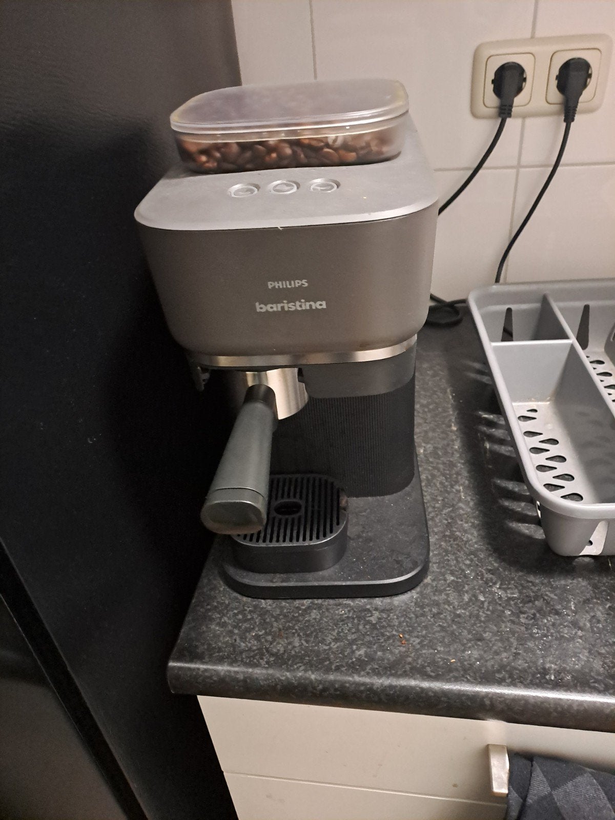 philips baristina, Ophalen, Gebruikt, Koffiemachine