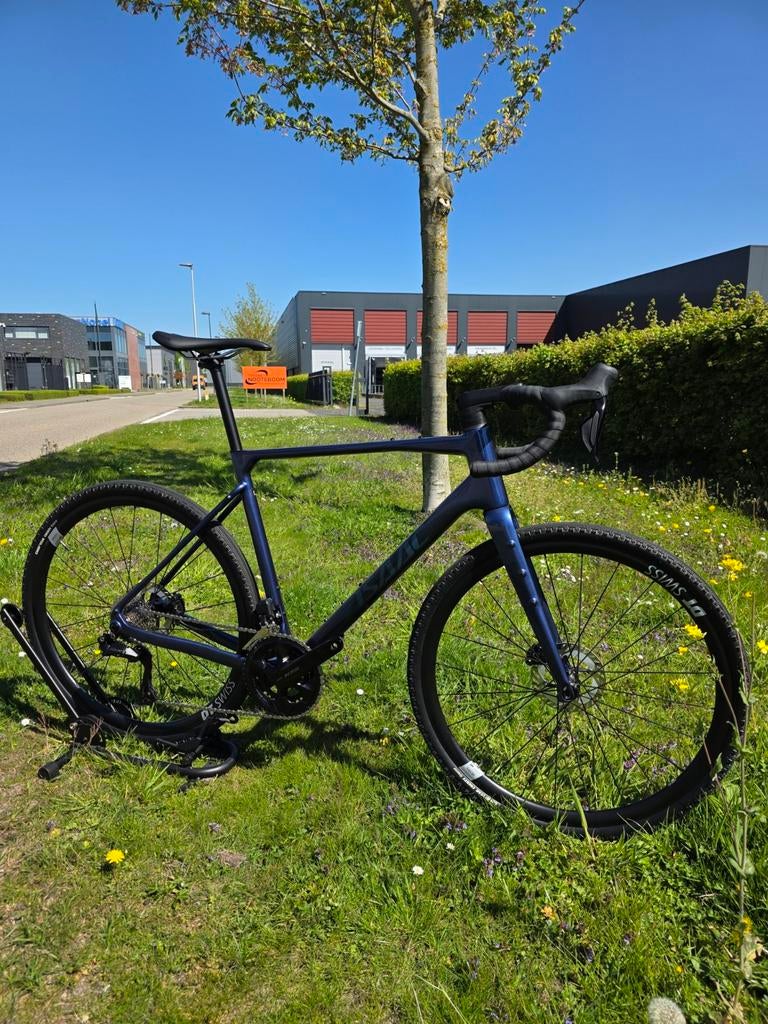 Isaac Kaon L Sapphire Blue Shimano R7150 105 DI2 met korting, Ophalen of Verzenden, Nieuw, Overige typen