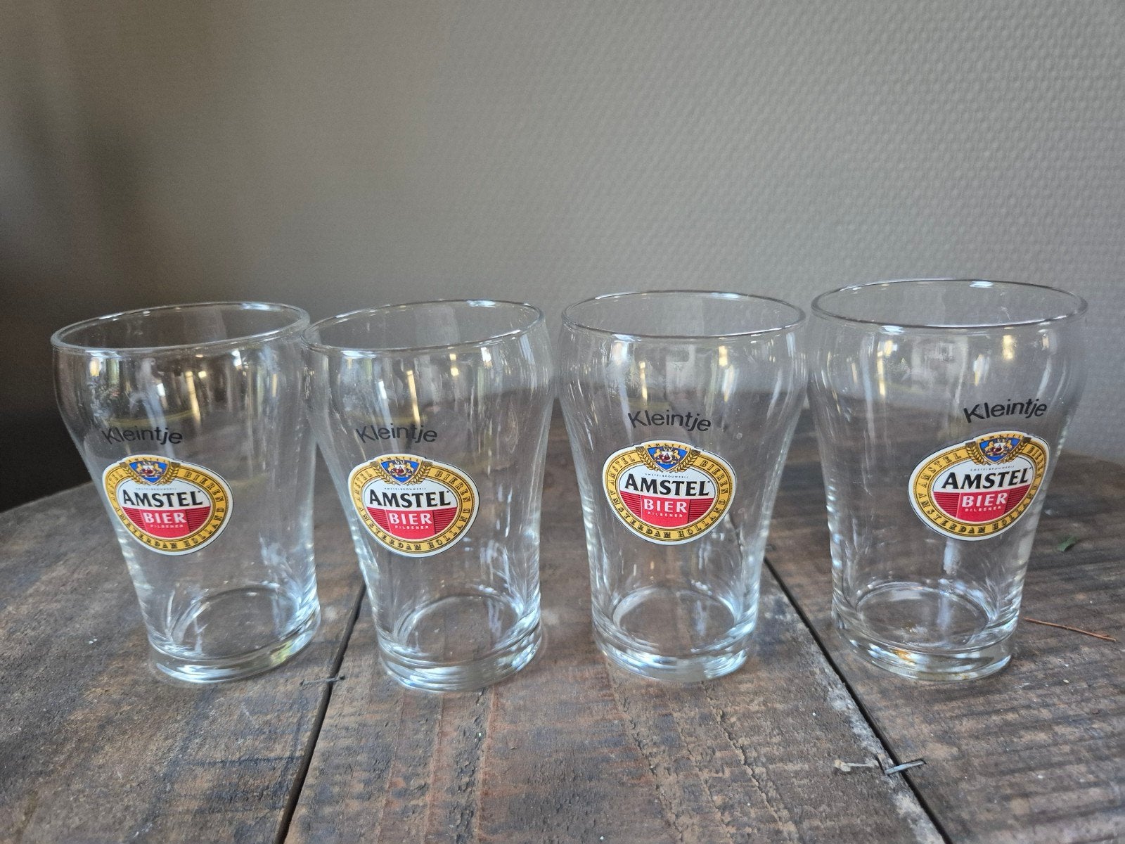 Kleintje amstel bier glas, Verzamelen, Ophalen of Verzenden, Glas of Glazen, Amstel