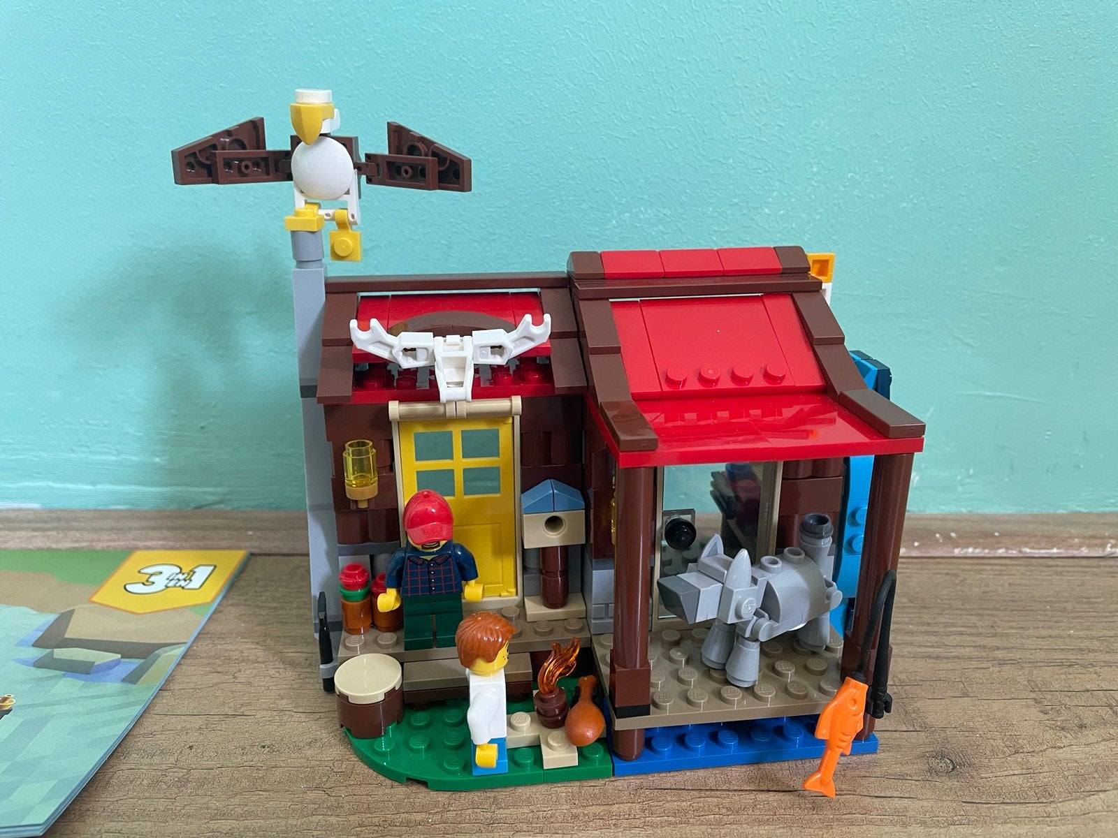 LEGO Creator 3in1 Hut in de wildernis (31098), Ophalen of Verzenden, Lego