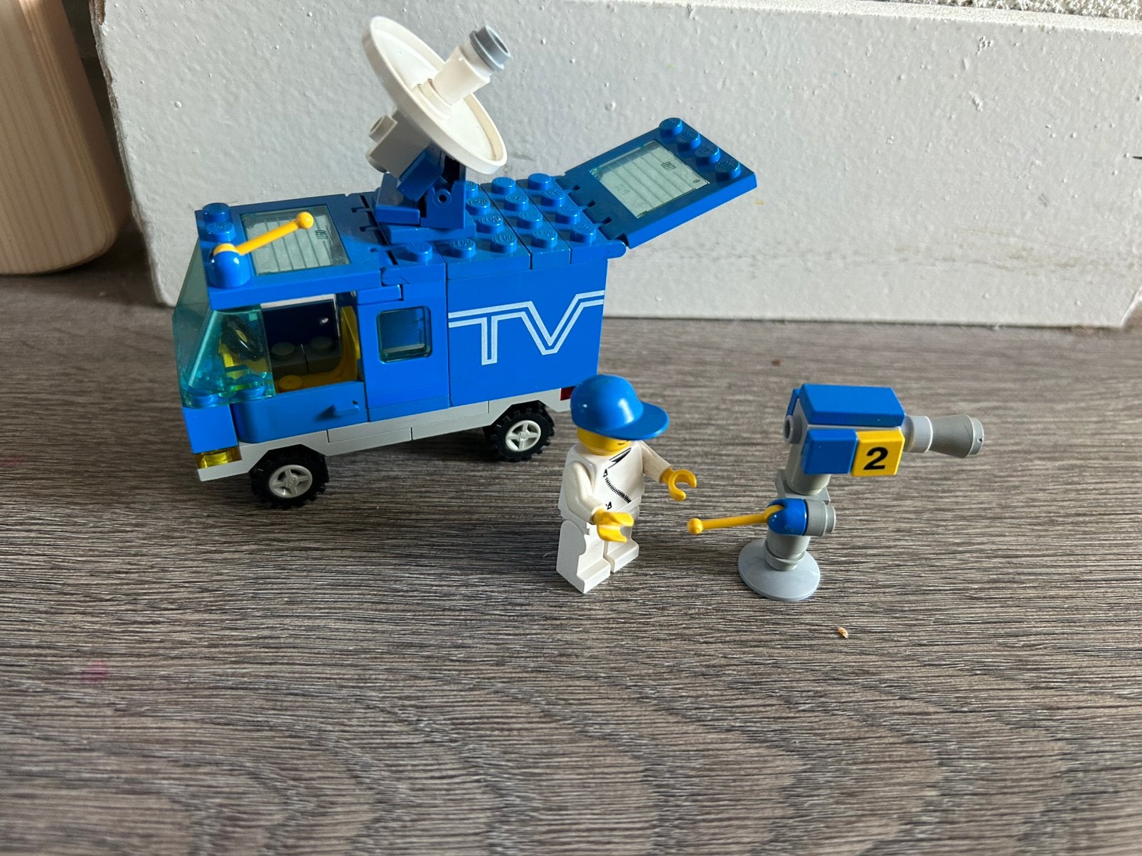 Lego Classic Town 6661 Mobile TV Studio, Ophalen of Verzenden, Gebruikt, Lego