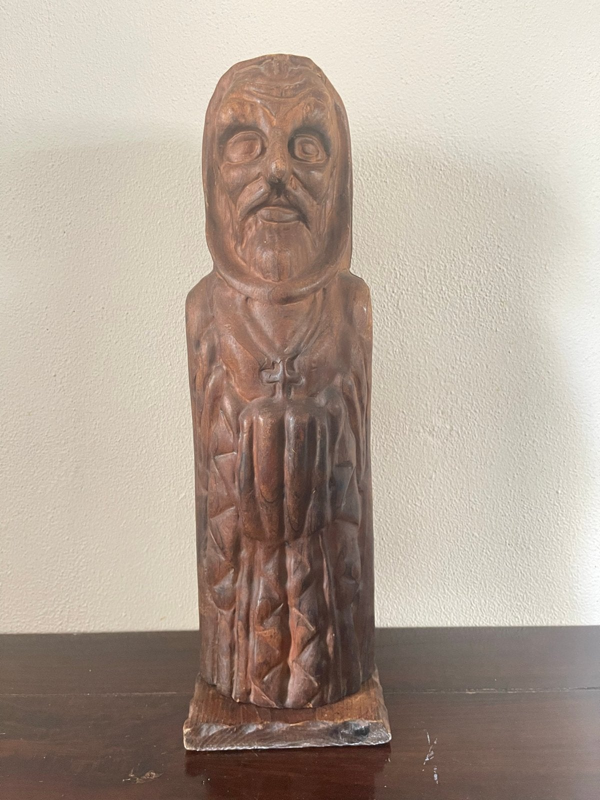 Vintage Houten Monnik Flesverberger - Jaren '30/'50, Ophalen of Verzenden