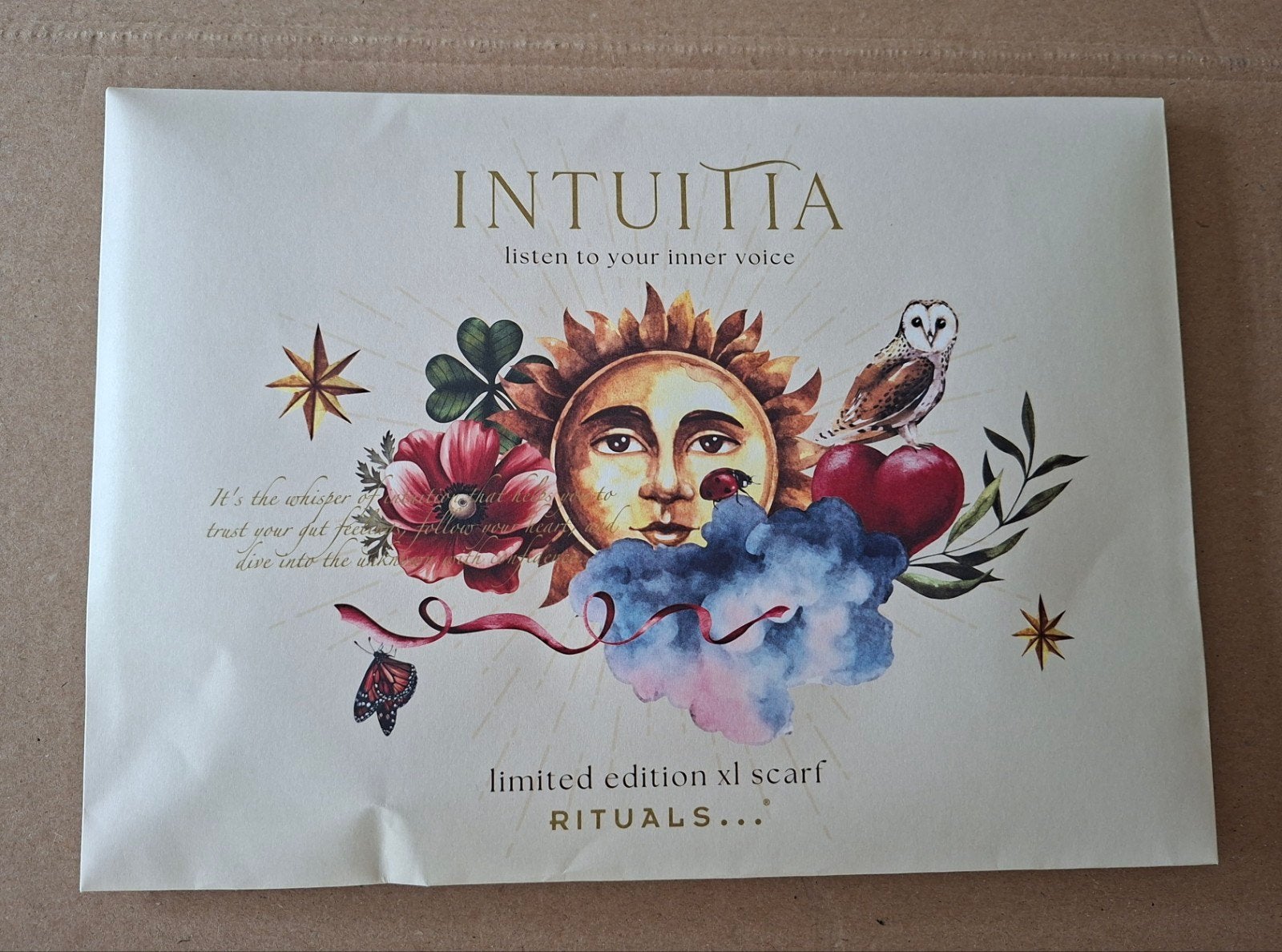 Rituals xl scarf. Shawl., Ophalen of Verzenden, Nieuw, Maat 46/48 (XL) of groter, Sjaal