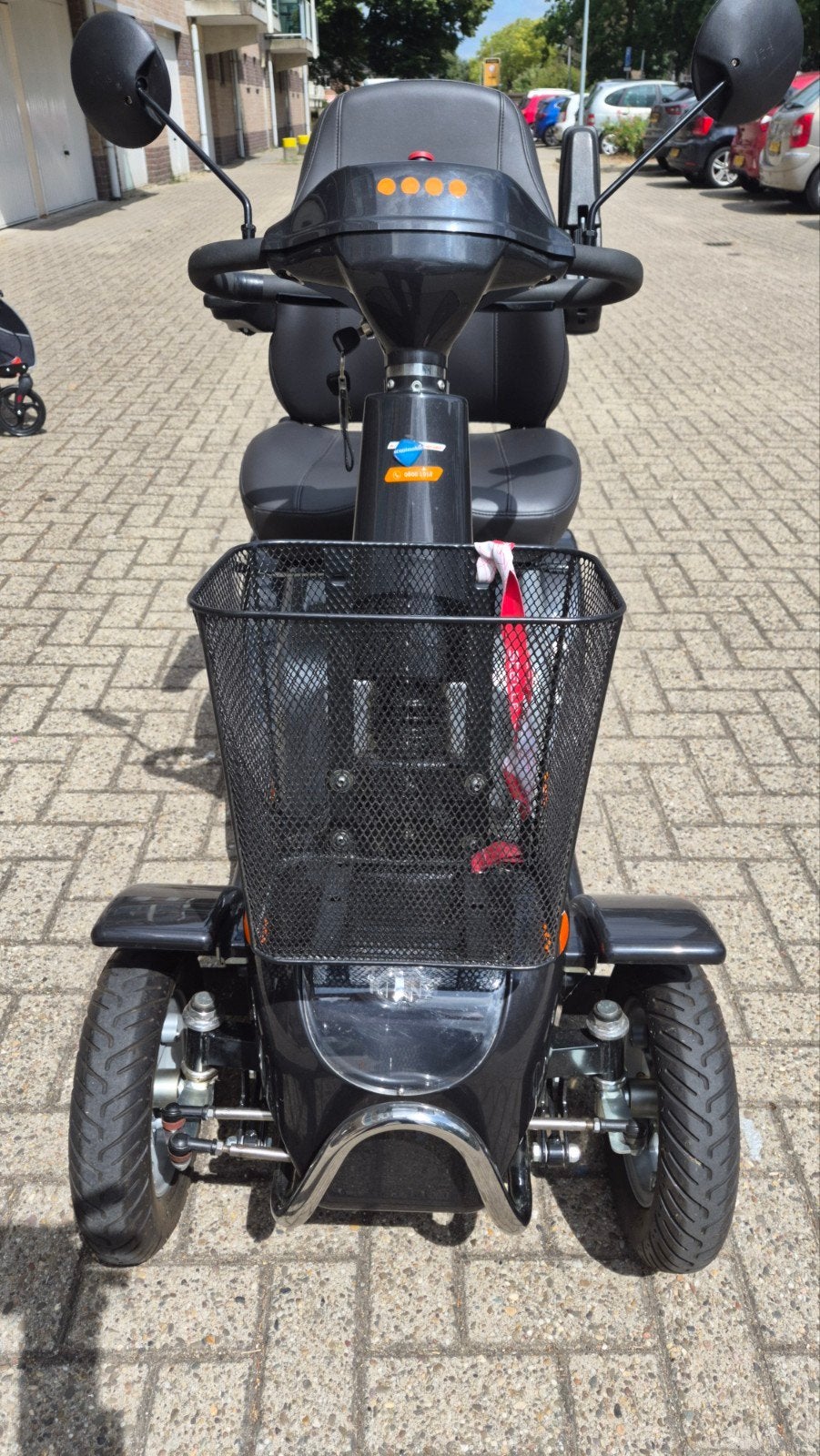 scootmobiel Life en Mobility Solo 4 Comfort, Ophalen, Life and Mobility, Zo goed als nieuw, 16 km/u of meer