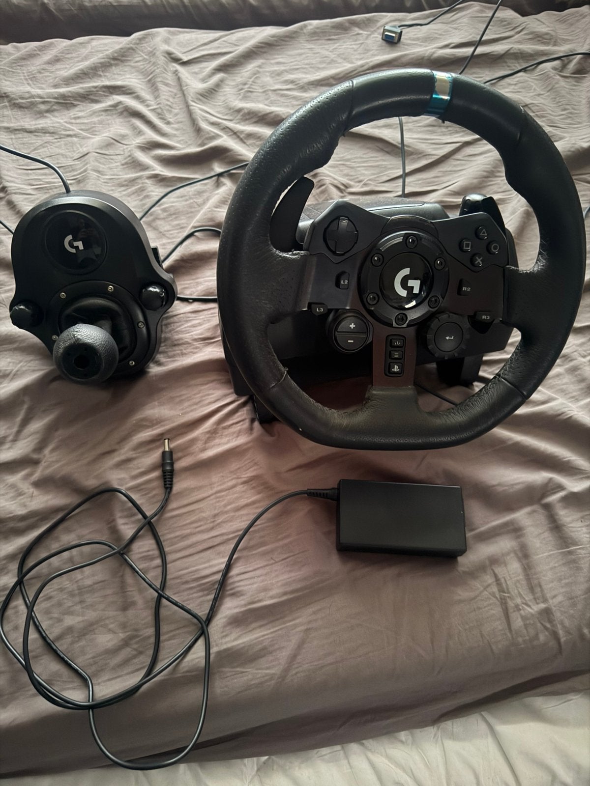 Logitech g923 + schakelpook -compleet racestuur, Ophalen of Verzenden, Gebruikt