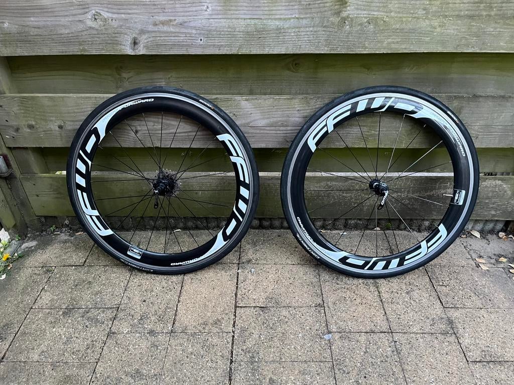 FFWD F6R carbon wielset compleet, Fietsen en Brommers, Fietsonderdelen, Ophalen of Verzenden, Gebruikt, Racefiets, Carbon