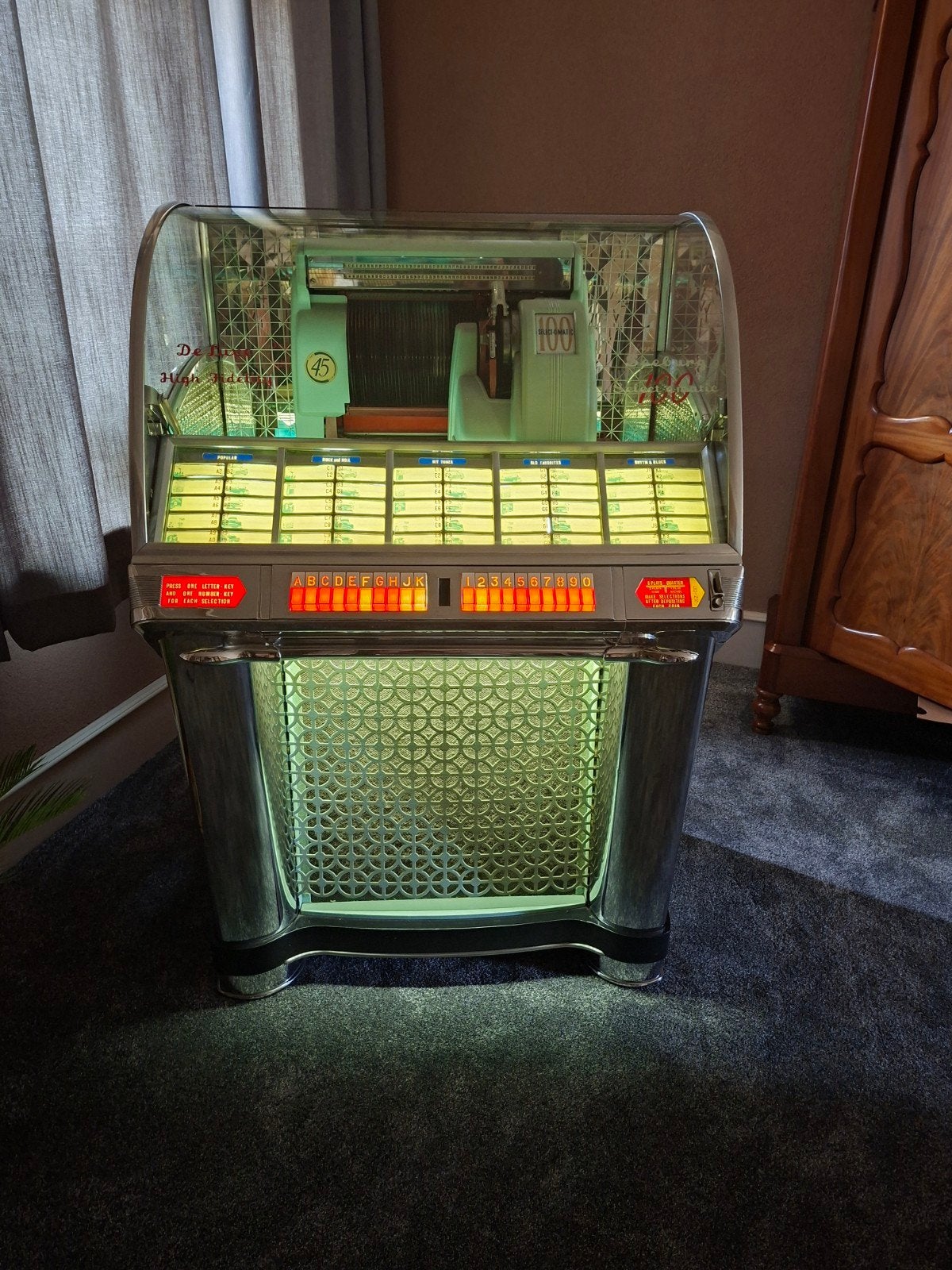 Seeburg hf100g, Ophalen, Gebruikt, 1950 tot 1960, Seeburg