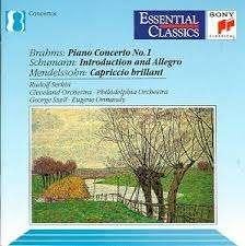 Cd Brahms/Schumann/Mendelssohn : Piano concerto e.a. Serkin, Ophalen of Verzenden, Romantiek, Zo goed als nieuw, Orkest of Ballet