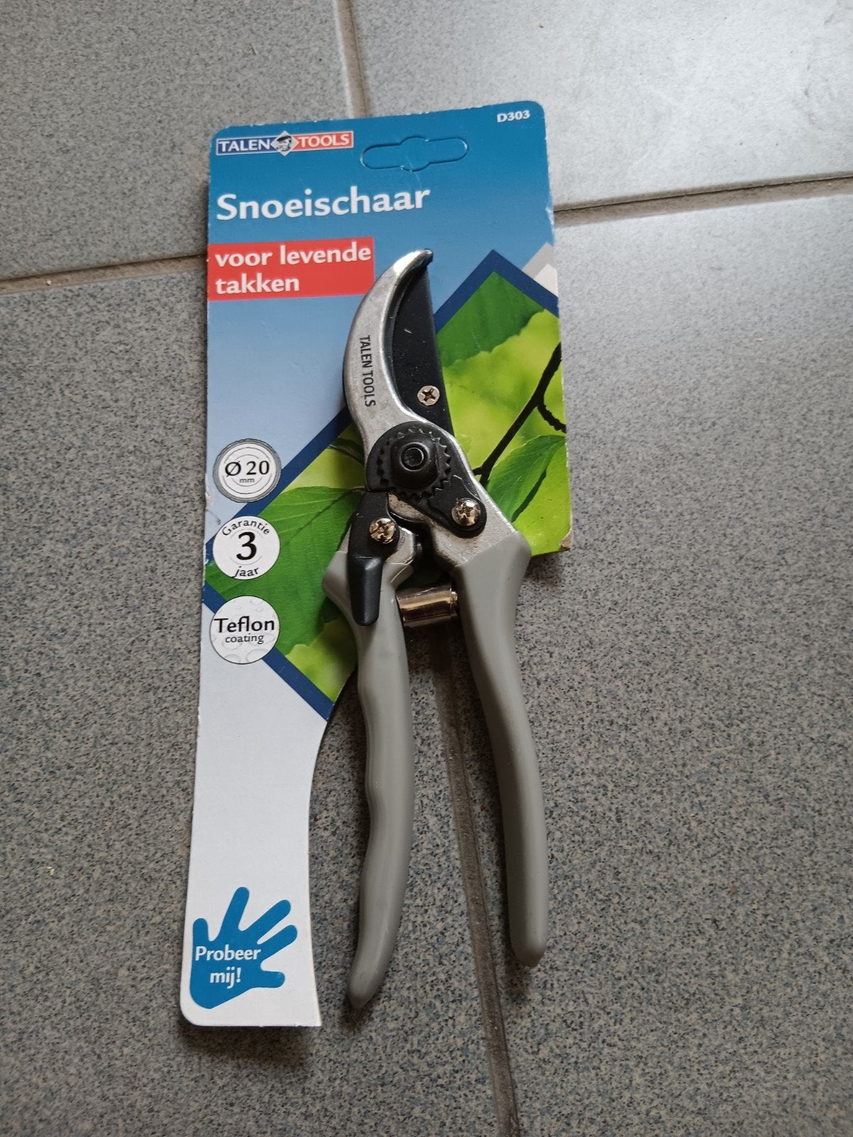 Nieuwe Talen Tools Snoeischaar voor levende takken, Ophalen of Verzenden, Nieuw, Minder dan 20 mm, Talen Tools