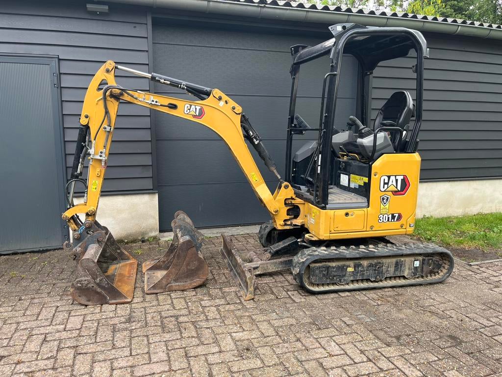 Super nette cat 301.7 cr nex gen FULL OPTION!!, Ophalen of Verzenden, Graafmachine
