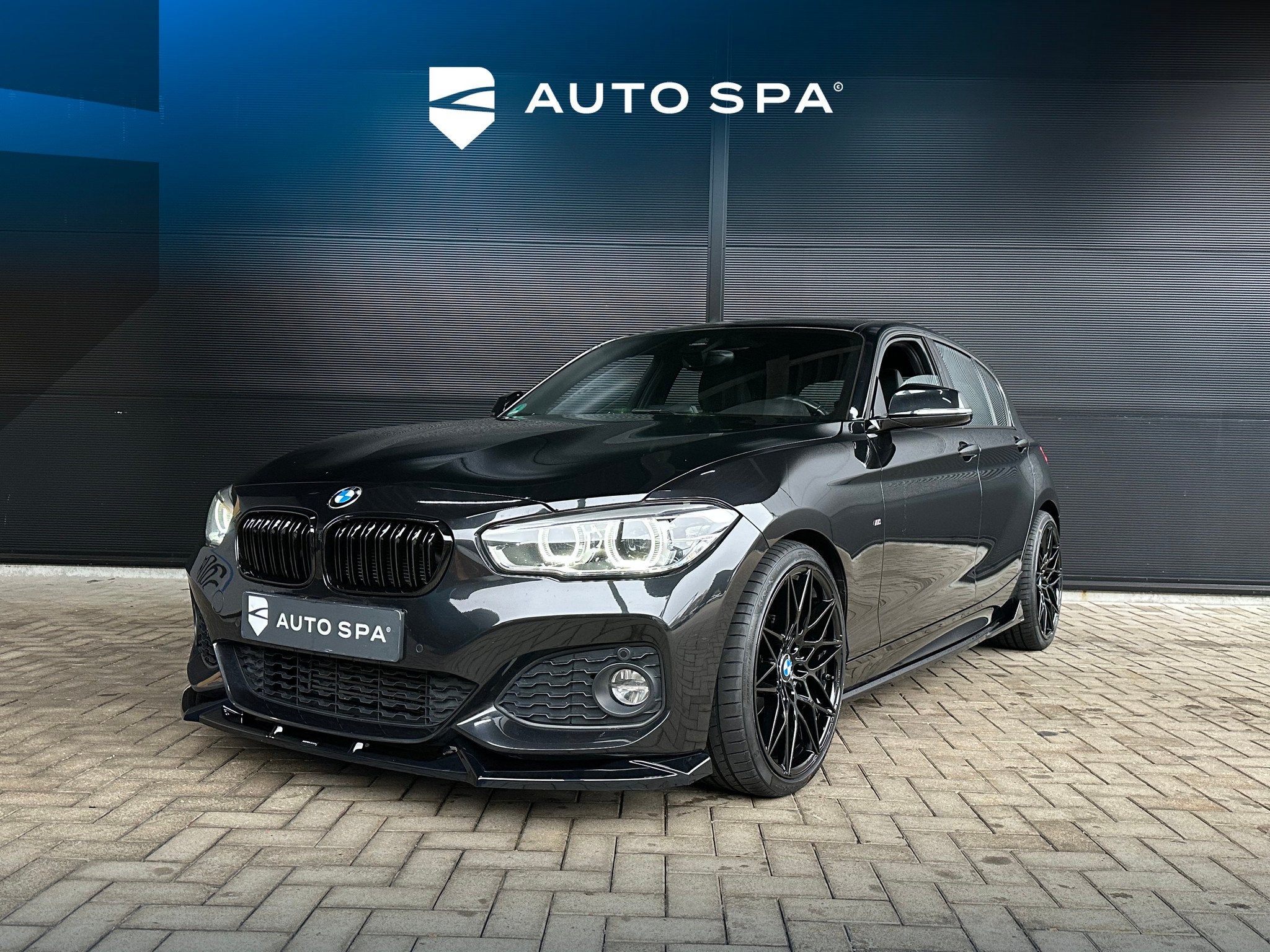 BMW 1 Serie 118i LCI | AUT | M-SPORT | LED | NL AUTO | Leer, Auto's, 136 pk, Gebruikt, 1290 kg, Zwart