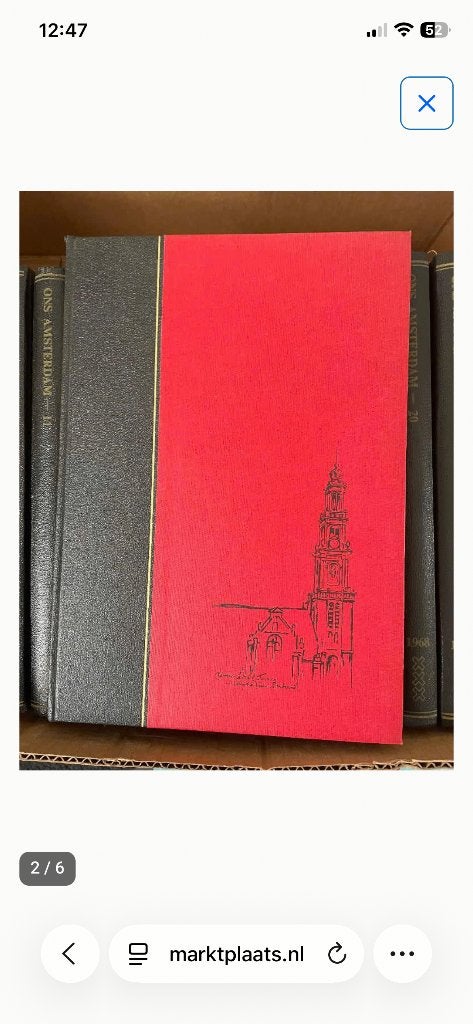 Ons Amsterdam ingebonden Nr 1 t/m 35. 1949-1983 gratis, Ophalen, Gelezen