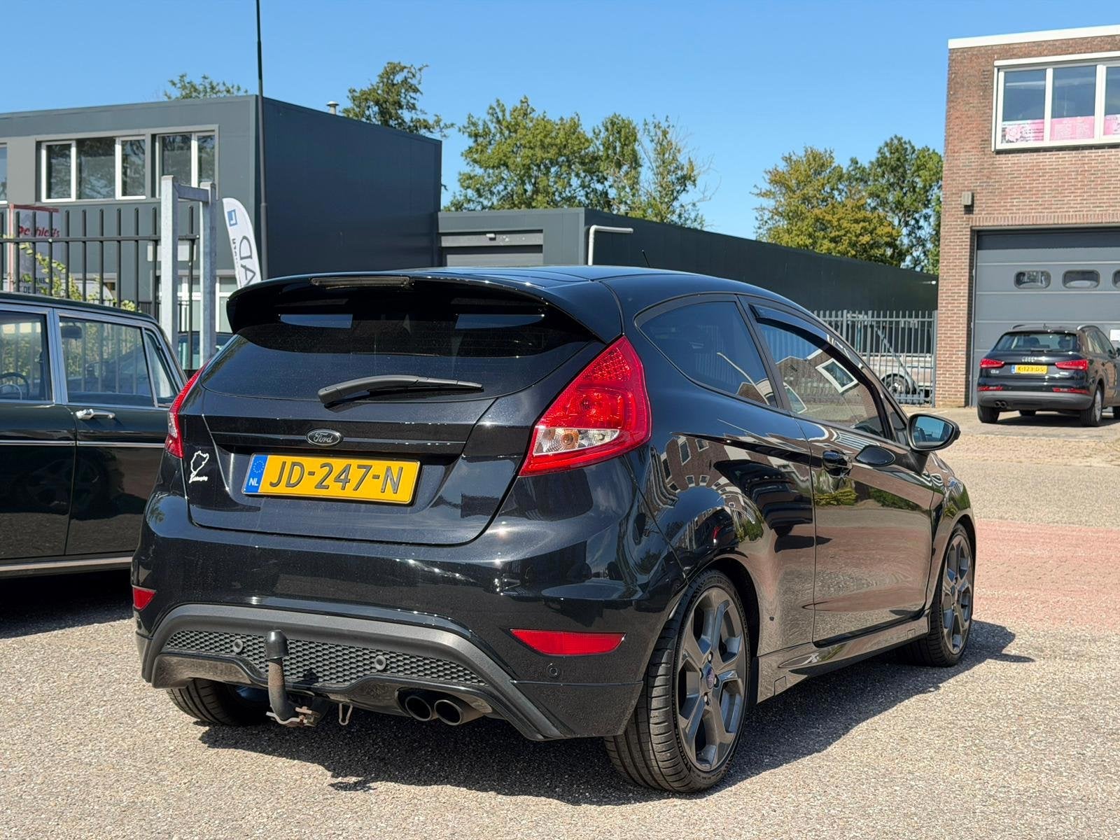 Ford Fiesta 1.6 Metal - LEDEREN BEKLEDING - ORIGINELE ST VEL, Auto's, 135 pk, Gebruikt, 4 cilinders, Zwart