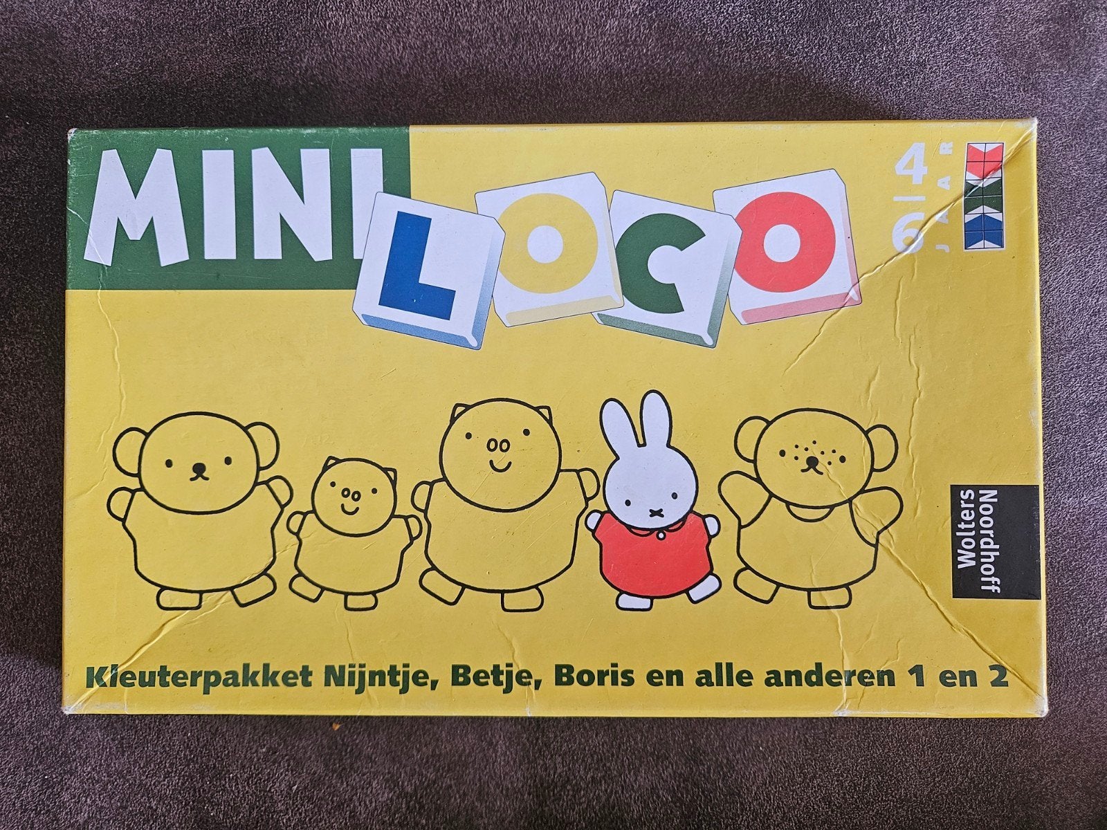 Mini Loco Kleuterpakket Nijntje, Betje, Boris en anderen, Ophalen of Verzenden, Zo goed als nieuw, Puzzelen