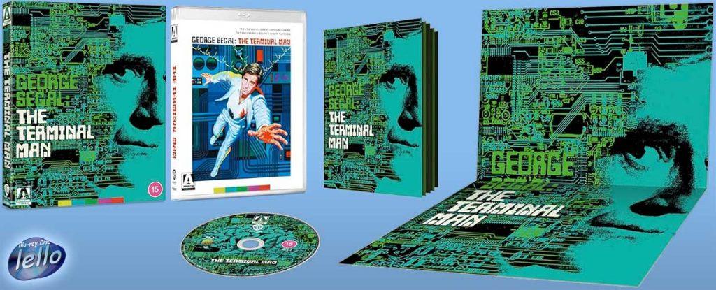 Blu-ray: The Terminal Man, L.E. (1974 George Segal) UK nNLO, Ophalen of Verzenden, Nieuw in verpakking, Horror