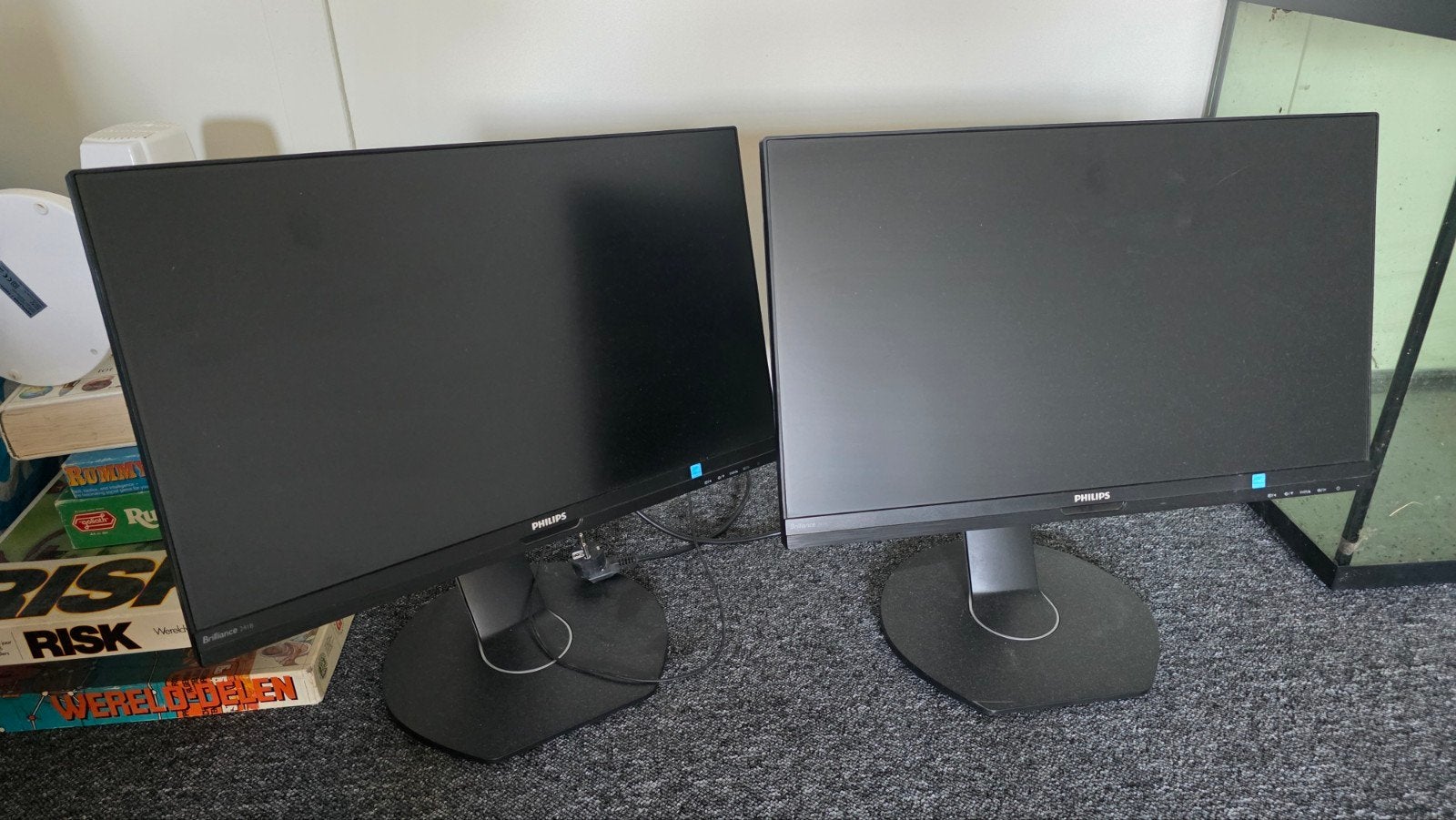 Philips Monitor 241B7QTUPB/00 - 24 inch Full HD IPS, Computers en Software, Monitoren, Ophalen, Philips, Gebruikt, IPS