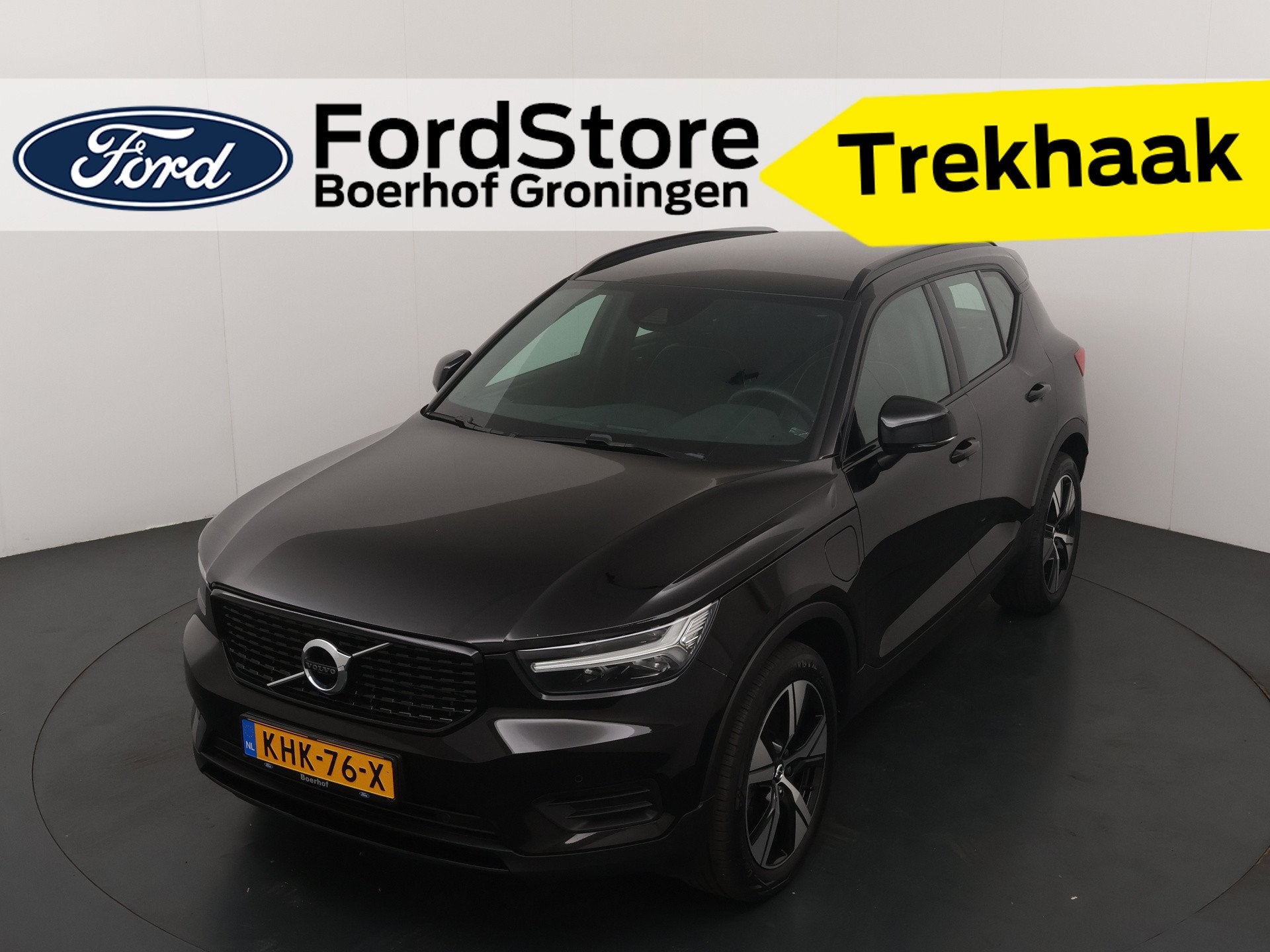 Volvo XC40 1.5 T5 Recharge 262 pk Inscription | Trekhaak | S, Auto's, Zwart, Plug-in hybride, Bedrijf, Hybride Elektrisch/Benzine