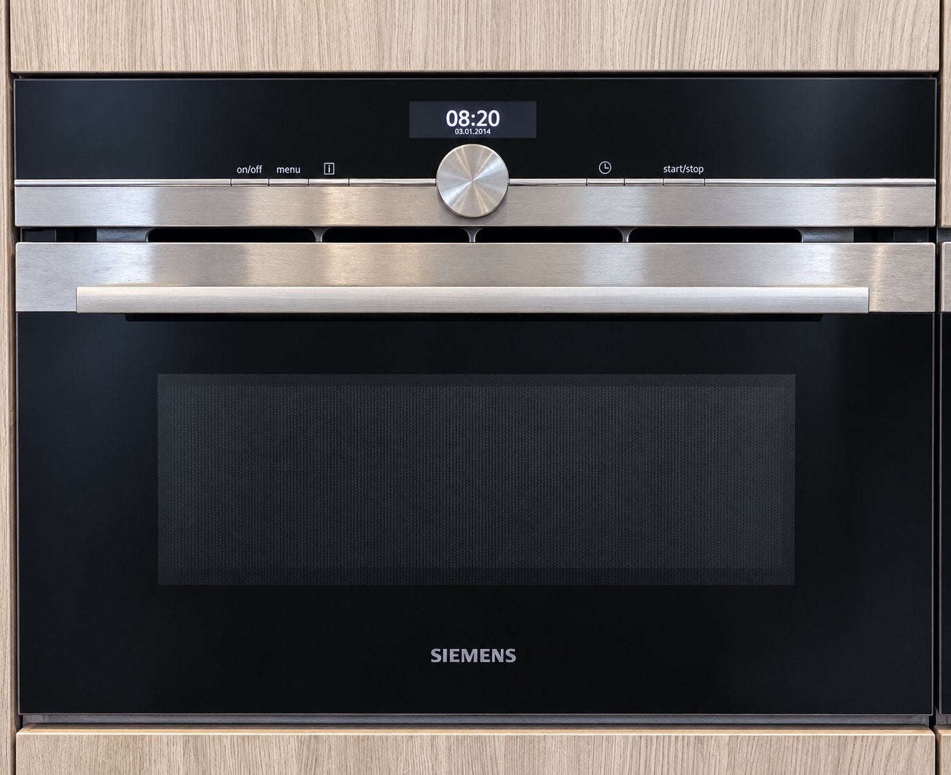 Siemens iQ700 inbouwmagnetron CF634AGS1 – als nieuw – 45 cm, Witgoed en Apparatuur, Ophalen, Inbouw, 45 tot 60 cm, Magnetron