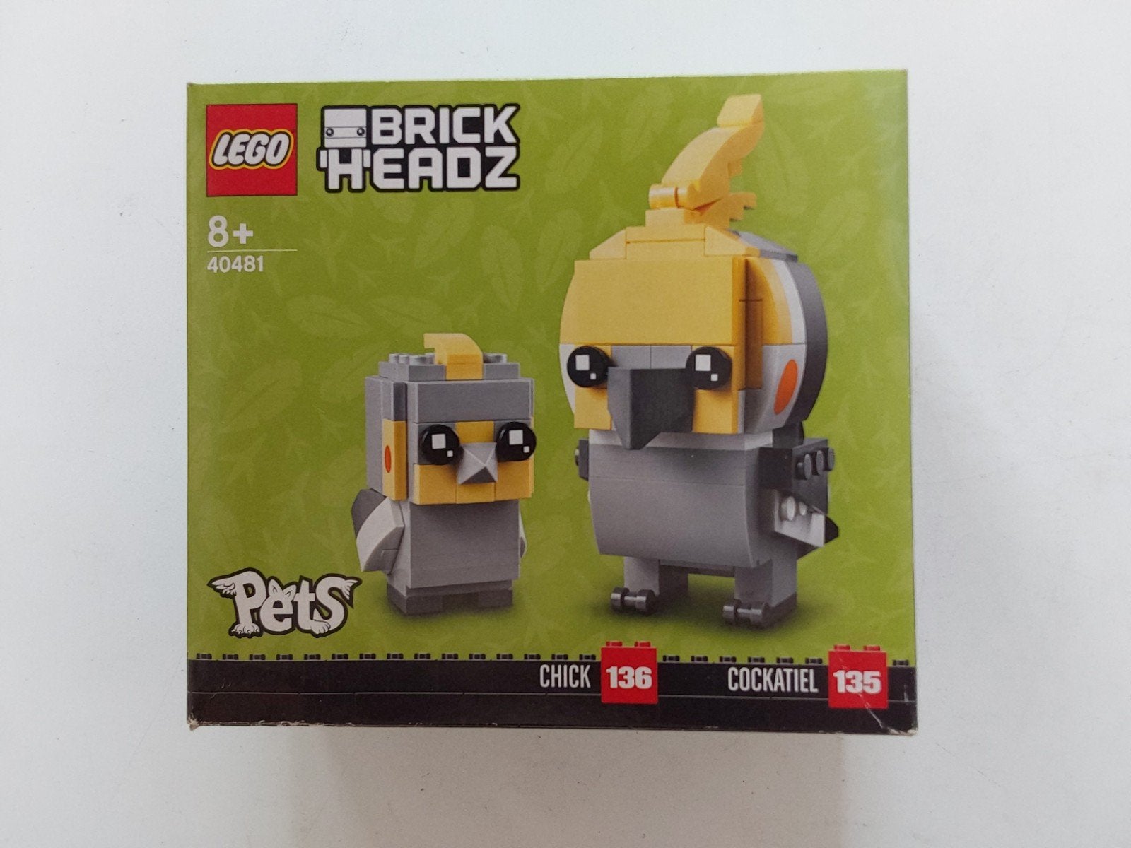 Lego Brickheadz Pets 40481 Chick 🐔+ Cockatiel 🆕️, BrickHeadz, Lego, Nieuw, Ophalen of Verzenden