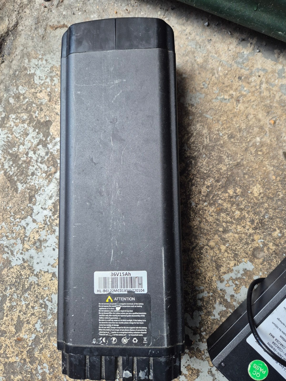 Don Souris Fatbike Accu 36V 15Ah met Snellader, Gebruikt