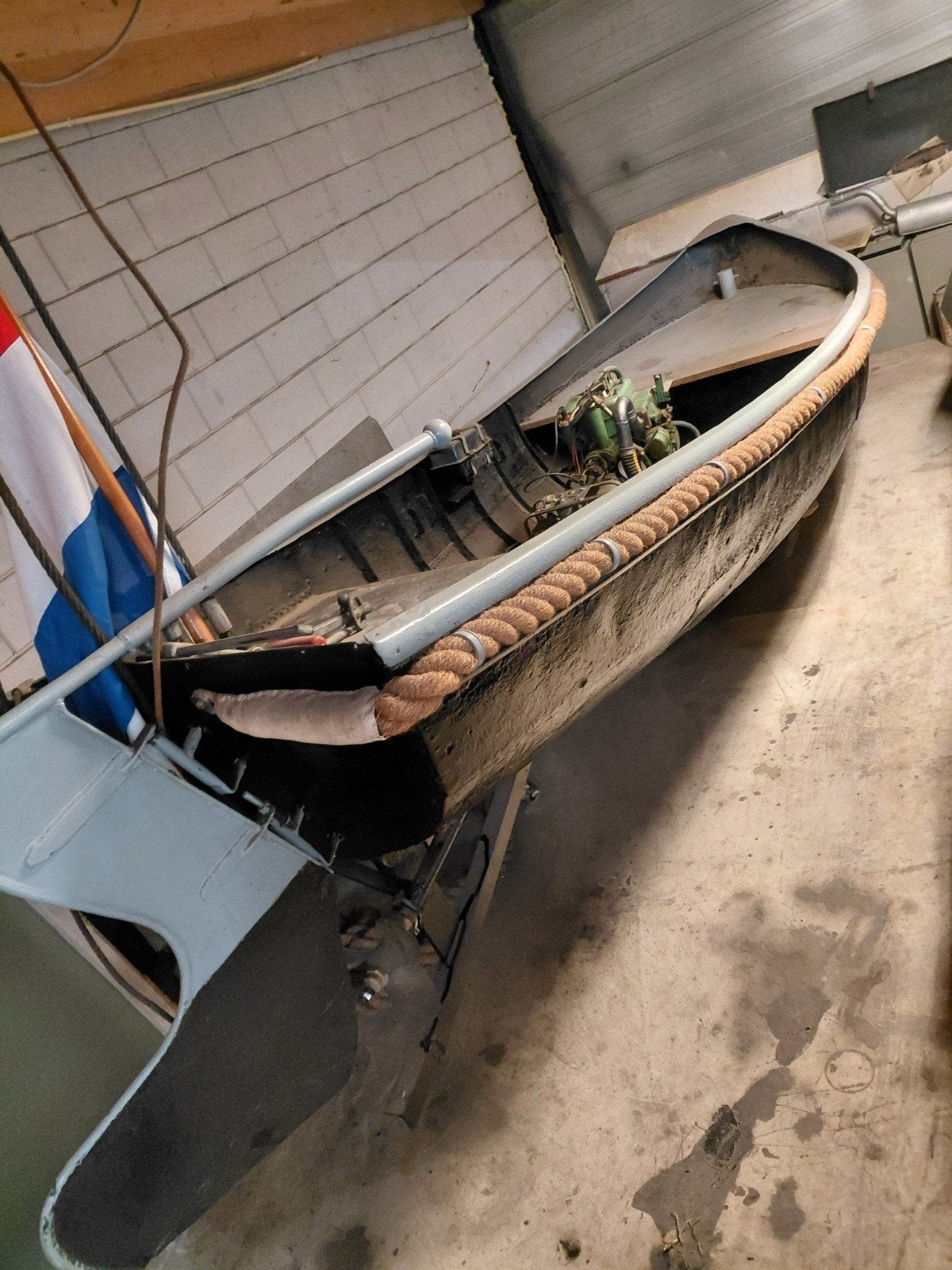 project boot om af te maken, Ophalen of Verzenden, 5 m, Benzine, Binnenboordmotor