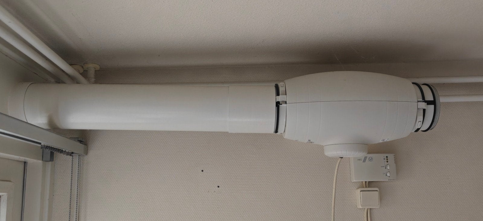 S&P TD-350 Silent met HIG Regelaar, Doe-het-zelf en Verbouw, Ventilatie en Afzuiging, Ophalen of Verzenden, Gebruikt, Ventilator en Afzuiger
